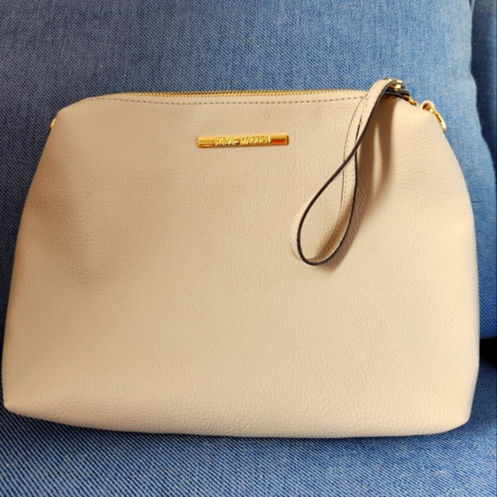 Beige Steve Madden Crossbody Purse